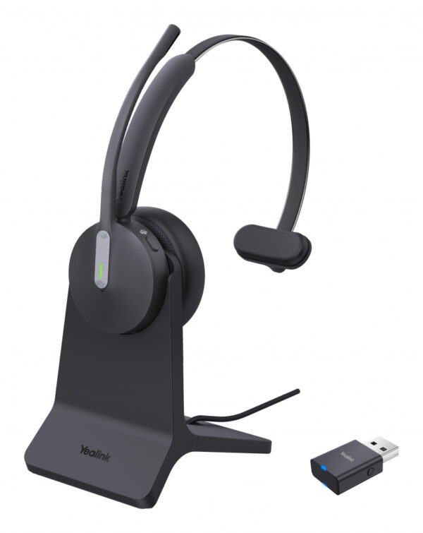 Yealink WH64 Hybird Monol met oplaadstandaard Teams Headset