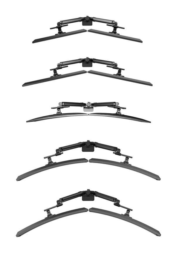 Neomounts DS65S-950BL2 Monitorarm 24-34" - gasveer - Topfix - multi-instelbaar - 180°-stop - Afbeelding 5