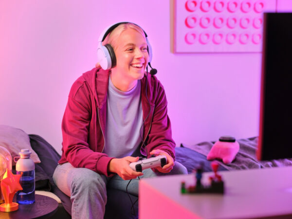 Trust GXT 489P FAYZO Headset Bedraad Hoofdband Gamen Zwart, Paars - Afbeelding 9