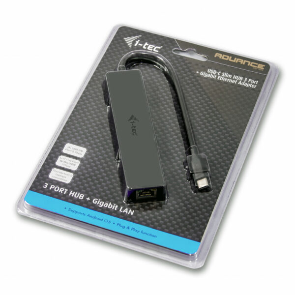 i-tec USB3.1 Type C SLIM HUB 3 Gigabit - Afbeelding 7