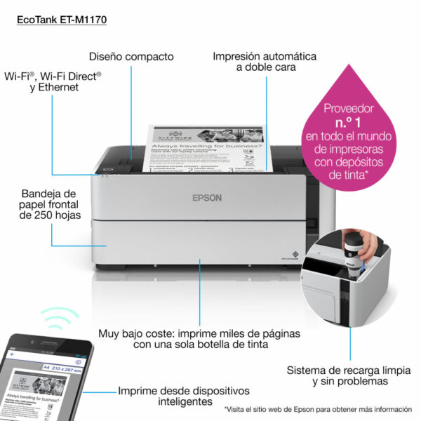 Epson EcoTank ET-M1170 - Afbeelding 12