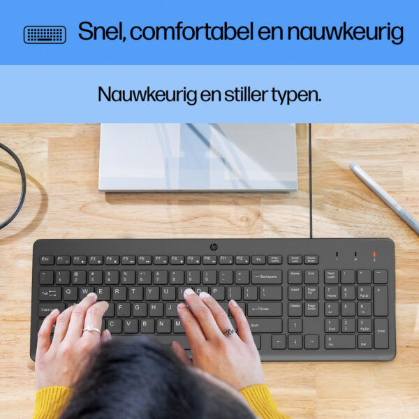 HP 150 Wired Keyboard - Afbeelding 6