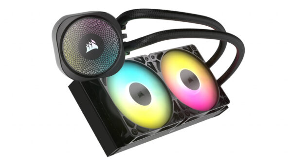 Corsair Nautilus 240 RS ARGB Liquid Processor Alles-in-één vloeistofkoeler Zwart 1 stuk(s) - Afbeelding 4