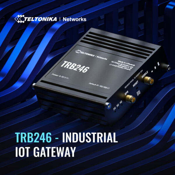 Teltonika NETWORKS TRB246 4G/LTE Industrial IoT Gateway Gateway voor mobiele netwerken - Afbeelding 9