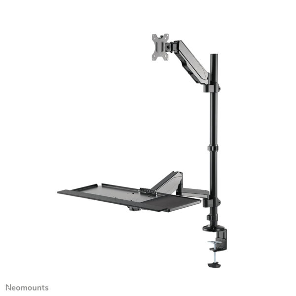 Neomounts DS90-325BL1 Zit-sta werkstation bureau 17-32" - gasveer - Afbeelding 12