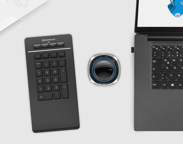3Dconnexion Numpad Pro numeriek toetsenbord Bluetooth/USB/RF Wireless Zwart - Afbeelding 6