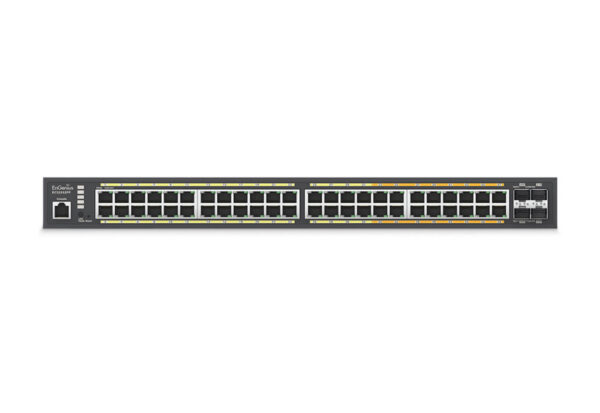 EnGenius ECS2552FP netwerk-switch Managed L2+ Gigabit Ethernet (10/100/1000) Power over Ethernet (PoE) Zwart - Afbeelding 2