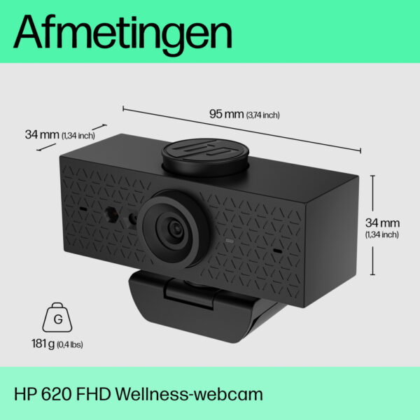 HP 620 FHD-webcam - Afbeelding 11