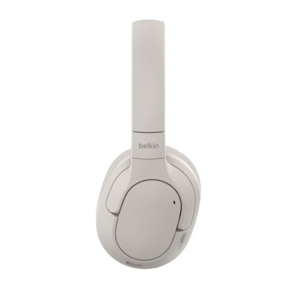 Belkin AUD009HQSA hoofdtelefoon/headset Hoofdtelefoons Draadloos Hoofdband Oproepen/muziek USB Type-C Bluetooth Zand - Afbeelding 5