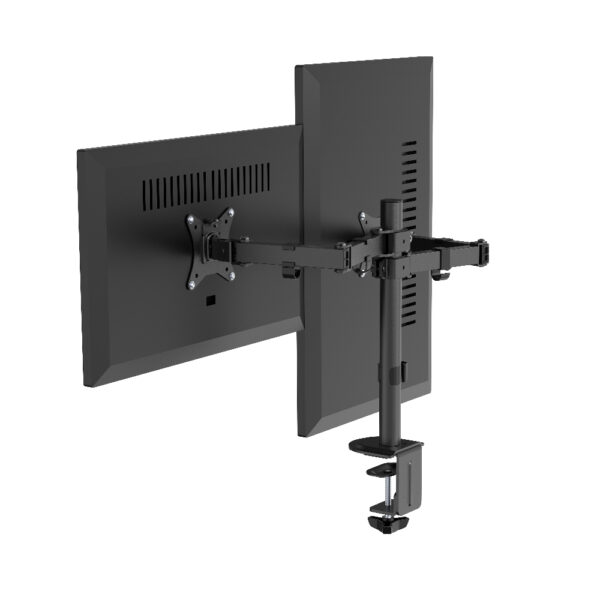 Gembird MA-D2-03 flat panel bureau steun 81,3 cm (32") Zwart - Afbeelding 2
