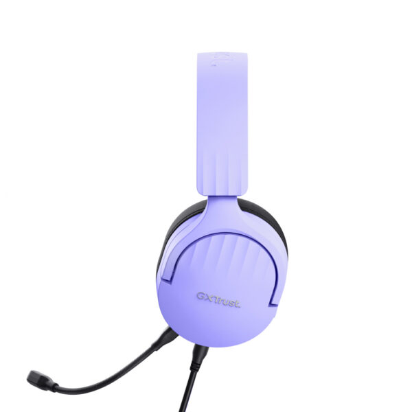 Trust GXT 489P FAYZO Headset Bedraad Hoofdband Gamen Zwart, Paars - Afbeelding 6