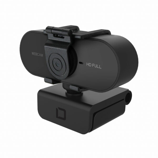 DICOTA D31841 webcam 1920 x 1080 Pixels USB 2.0 Zwart - Afbeelding 3