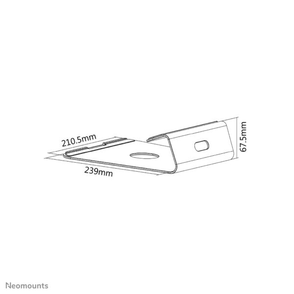 Neomounts NSLS025 Laptopstandaard 10-17" - universeel - Afbeelding 6