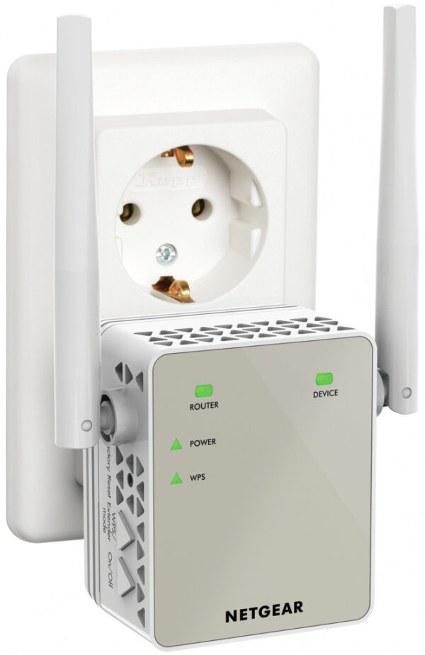 NETGEAR EX6120 WiFi Range Extender AC1200, Dual-Band - 1 Fast Ethernet poort - Afbeelding 4