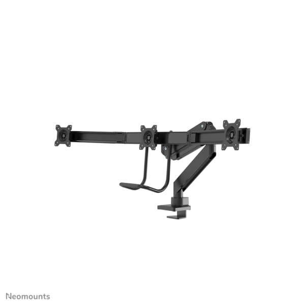 Neomounts NM-D775DX3BLACK Monitorarm 17-27" - gasveer - Topfix - 180°-stop - Afbeelding 2