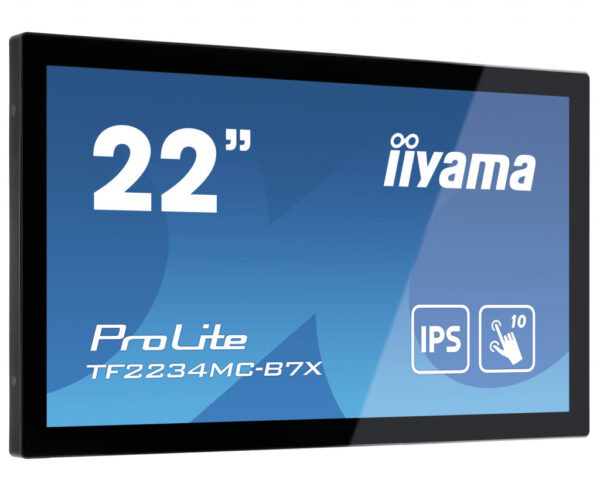 iiyama ProLite TF2234MC-B7X computer monitor 54,6 cm (21.5") 1920 x 1080 Pixels Full HD LED Touchscreen Multi-gebruiker Zwart - Afbeelding 3