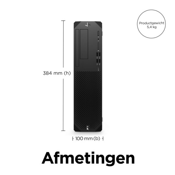 HP Z2 G9 Intel® Core™ i7 i7-14700 32 GB DDR5-SDRAM 1 TB SSD Windows 11 Pro SFF Workstation Zwart - Afbeelding 5