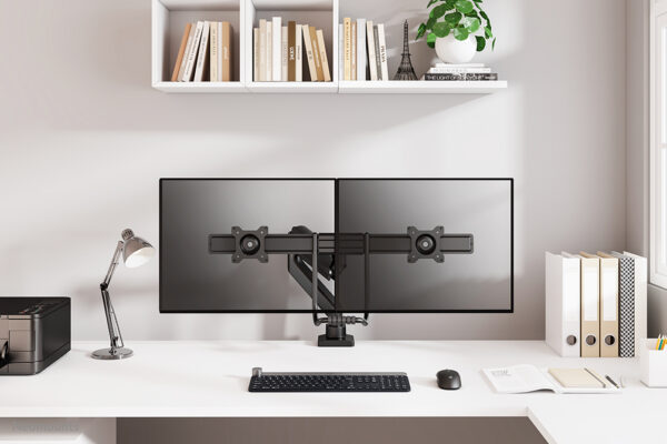 Neomounts DS75-450BL2 Monitorarm 17-32" - gasveer - Topfix - 180°-stop - Afbeelding 20