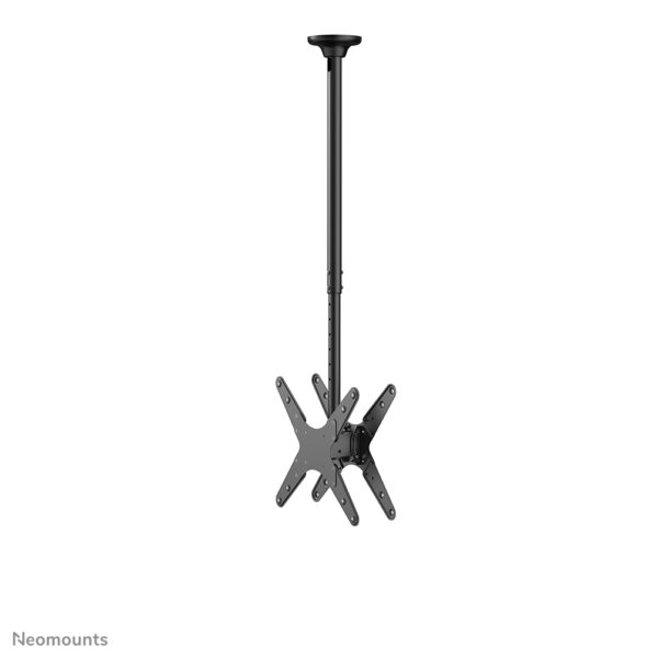 Neomounts FPMA-C340DBLACK Dual monitor/TV-beugel plafond 32-75" - h 106-156 cm - Afbeelding 4