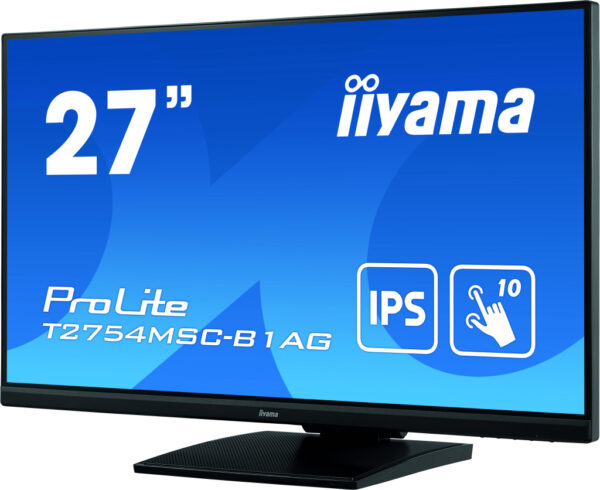 iiyama ProLite T2754MSC-B1AG computer monitor 68,6 cm (27") 1920 x 1080 Pixels Full HD LED Touchscreen Multi-gebruiker Zwart - Afbeelding 4