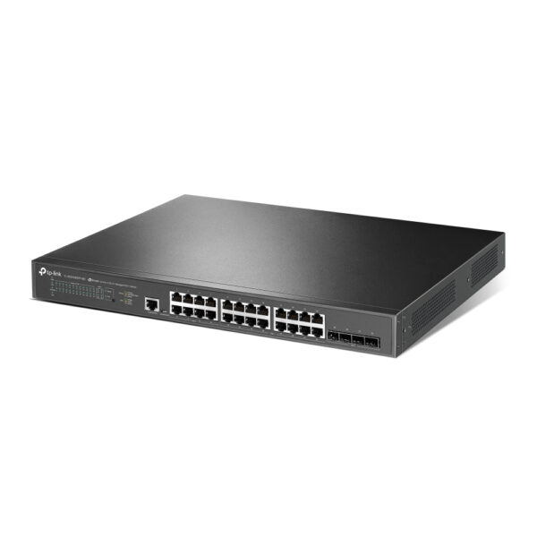 TP-Link JetStream TL-SG3428XPP-M2 netwerk-switch Managed L2+ 2.5G Ethernet (100/1000/2500) Power over Ethernet (PoE) 1U Zwart - Afbeelding 4