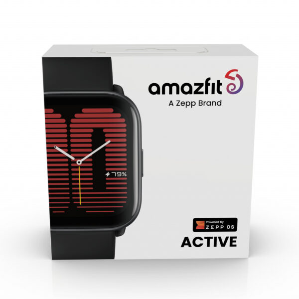 Amazfit Active 4,45 cm (1.75") AMOLED Digitaal 390 x 450 Pixels Touchscreen Zwart GPS - Afbeelding 8