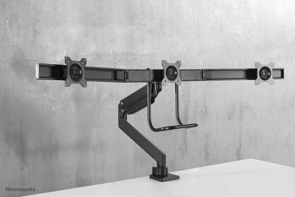 Neomounts NM-D775DX3BLACK Monitorarm 17-27" - gasveer - Topfix - 180°-stop - Afbeelding 16