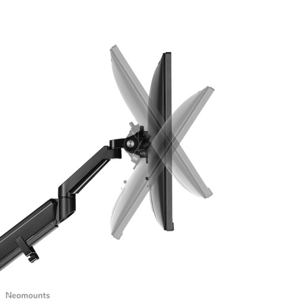 Neomounts DS70-810BL1 Monitorarm 17-32" - gasveer - ruimtebesparend - 180°-stop - Afbeelding 11