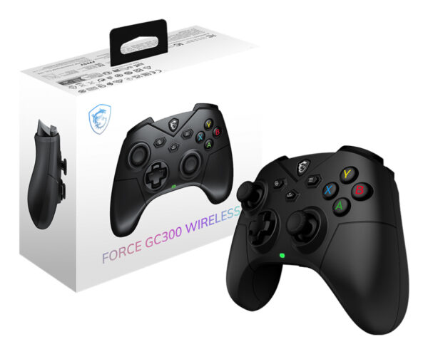 MSI FORCE GC300 WIRELESS Zwart USB 2.0 Gamepad Analoog PC - Afbeelding 5