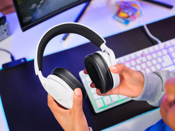Trust GXT 489W FAYZO Headset Bedraad Hoofdband Gamen Zwart, Wit - Afbeelding 9