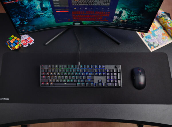 Trust GXT 866 TORIX toetsenbord Gamen USB QWERTY US International Zwart - Afbeelding 4