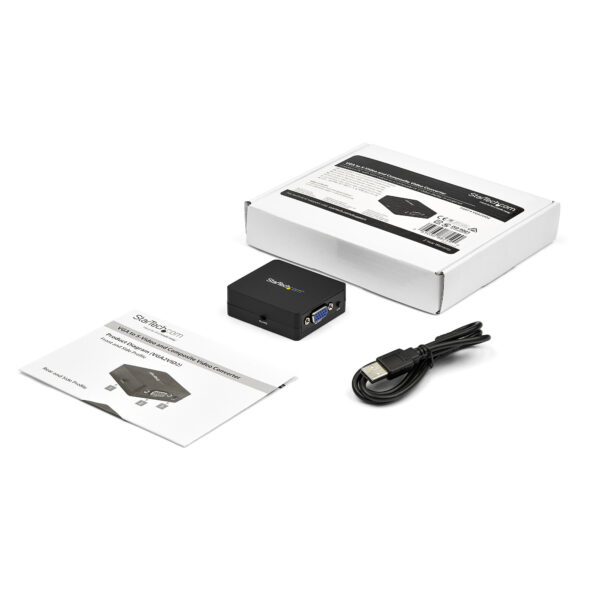 StarTech.com VGA naar RCA en S-video converter - USB-voeding - Afbeelding 7