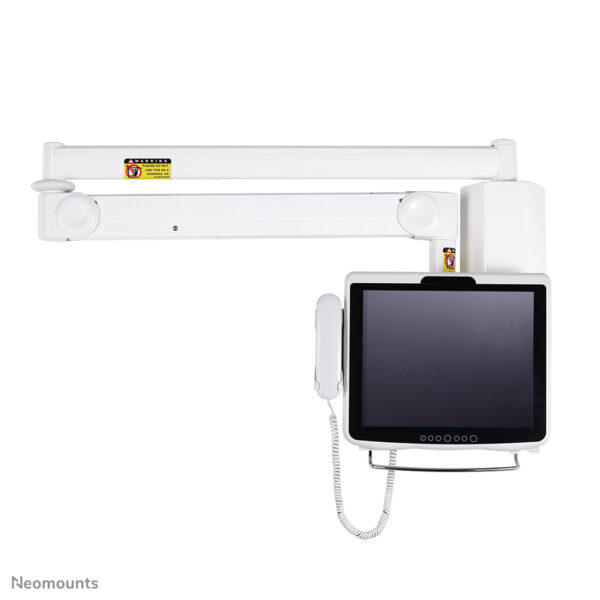 Neomounts FPMA-HAW100HC Medische monitorarm wand 10-32" - h 0-170 cm - gasveer - Afbeelding 3