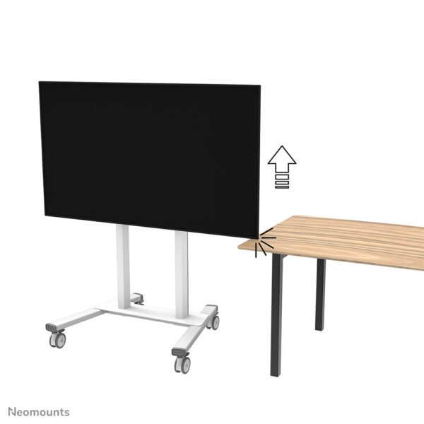 Neomounts FL55-875WH1 TV trolley 55-100" - gemotoriseerd - TÜV - Afbeelding 9