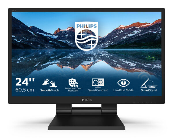 Philips 242B9T/00 computer monitor 60,5 cm (23.8") 1920 x 1080 Pixels Full HD LCD Tafelblad Zwart - Afbeelding 5