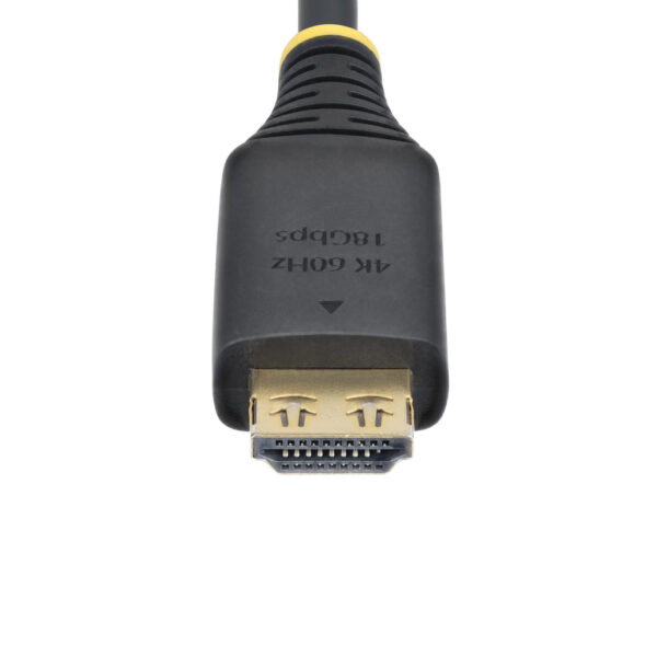 StarTech.com 3m High Speed HDMI Kabel met Grip Connectors, 4K 60Hz/1440p 144Hz, HDR10/HDCP 2.2/ARC, 18Gbps, UHD HDMI 2.0 Kabel v - Afbeelding 5