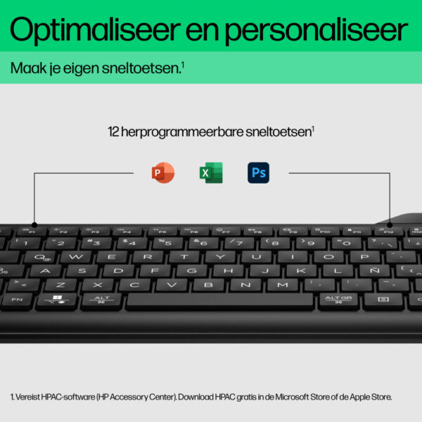HP 475 dual-mode draadloos toetsenbord - Afbeelding 2