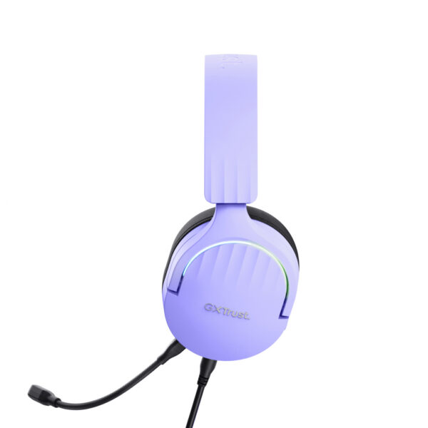 Trust GXT 490P FAYZO Headset Bedraad Hoofdband Gamen USB Type-A Zwart, Paars - Afbeelding 6