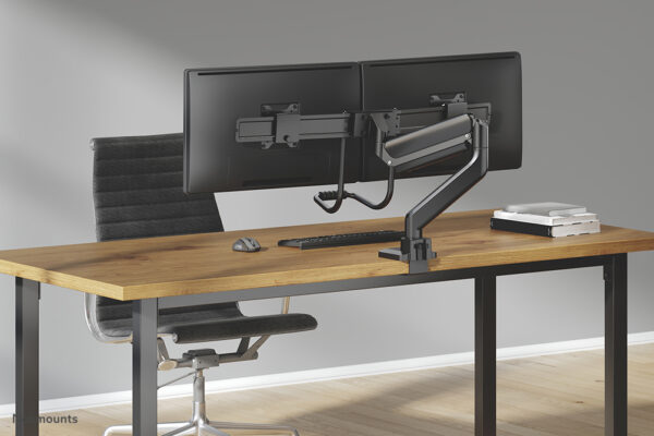 Neomounts DS75-450BL2 Monitorarm 17-32" - gasveer - Topfix - 180°-stop - Afbeelding 19