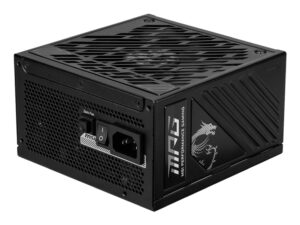 MSI MPG A1000GS PCIE5 power supply unit 1000 W 24-pin ATX ATX Zwart