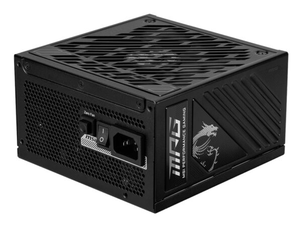 MSI MPG A850GS PCIE5 power supply unit 850 W 24-pin ATX ATX Zwart