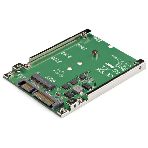 StarTech.com M.2 SATA SSD naar 2.5" SATA Adapter, Niet Compatibel met NVMe, Open-Frame Bracket, 7mm Hoog, M2 Hard Drive Adapter