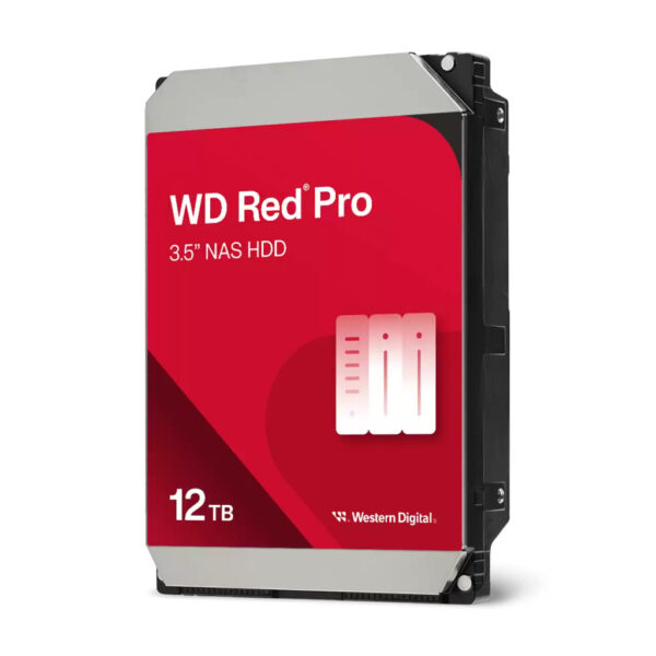 Western Digital Red Pro interne harde schijf 12 TB 7200 RPM 512 MB 3.5" SATA III
