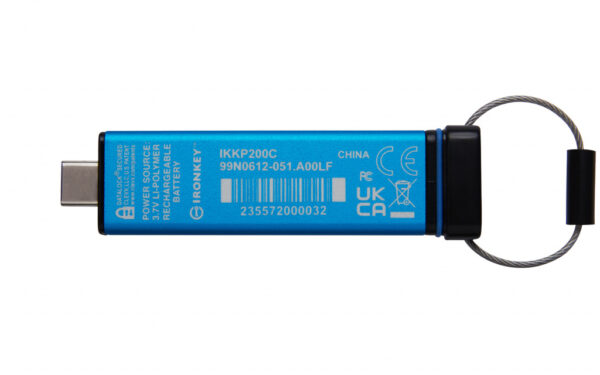 Kingston Technology IronKey 32GB USB-C Keypad 200C, FIPS 140-3 Lvl 3 (aangevraagd) AES-256 - Afbeelding 2