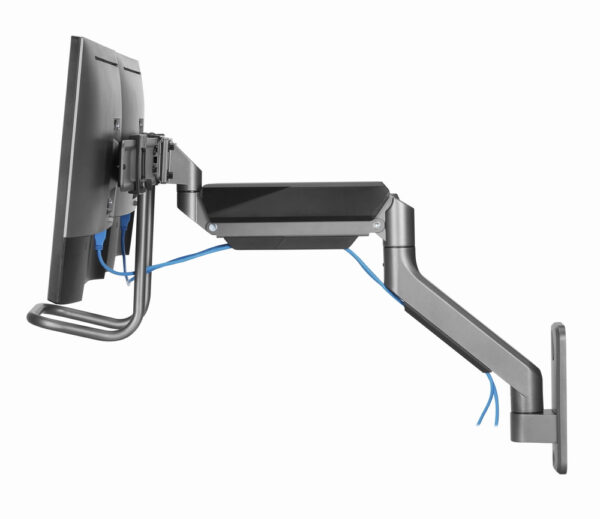 Gembird Laikiklis Adjustable wall 2-display mounting arm 17-32inch iki 8kg - Afbeelding 11