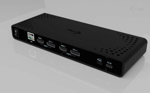 i-tec Universal Dual 4K Display Docking Station + Power Delivery 85W - Afbeelding 2