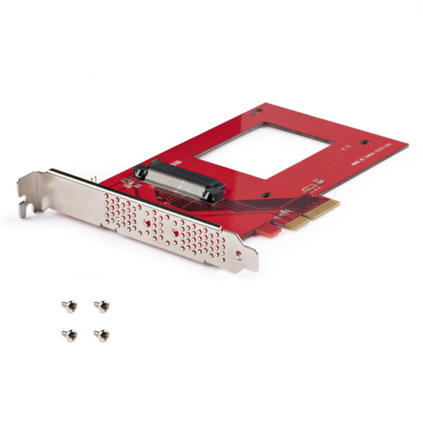 StarTech.com U.3 naar PCIe Adapter Kaart, PCIe 4.0 x4 Adapter voor 2.5" U.3 NVMe SSDs, SFF-TA-1001 PCI Express Uitbreidingskaart - Afbeelding 7