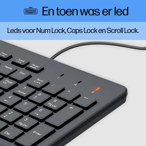 HP 150 Wired Keyboard - Afbeelding 10