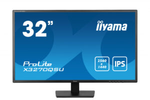 iiyama ProLite X3270QSU-B1 computer monitor 81,3 cm (32") 2560 x 1440 Pixels Wide Quad HD LED Zwart