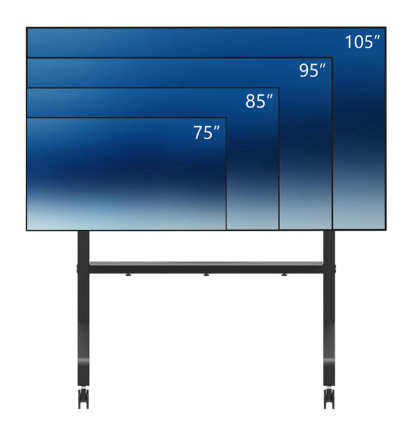 Neomounts FL50-575BL1 TV trolley 65-110" - snelle installatie - TÜV - Afbeelding 3